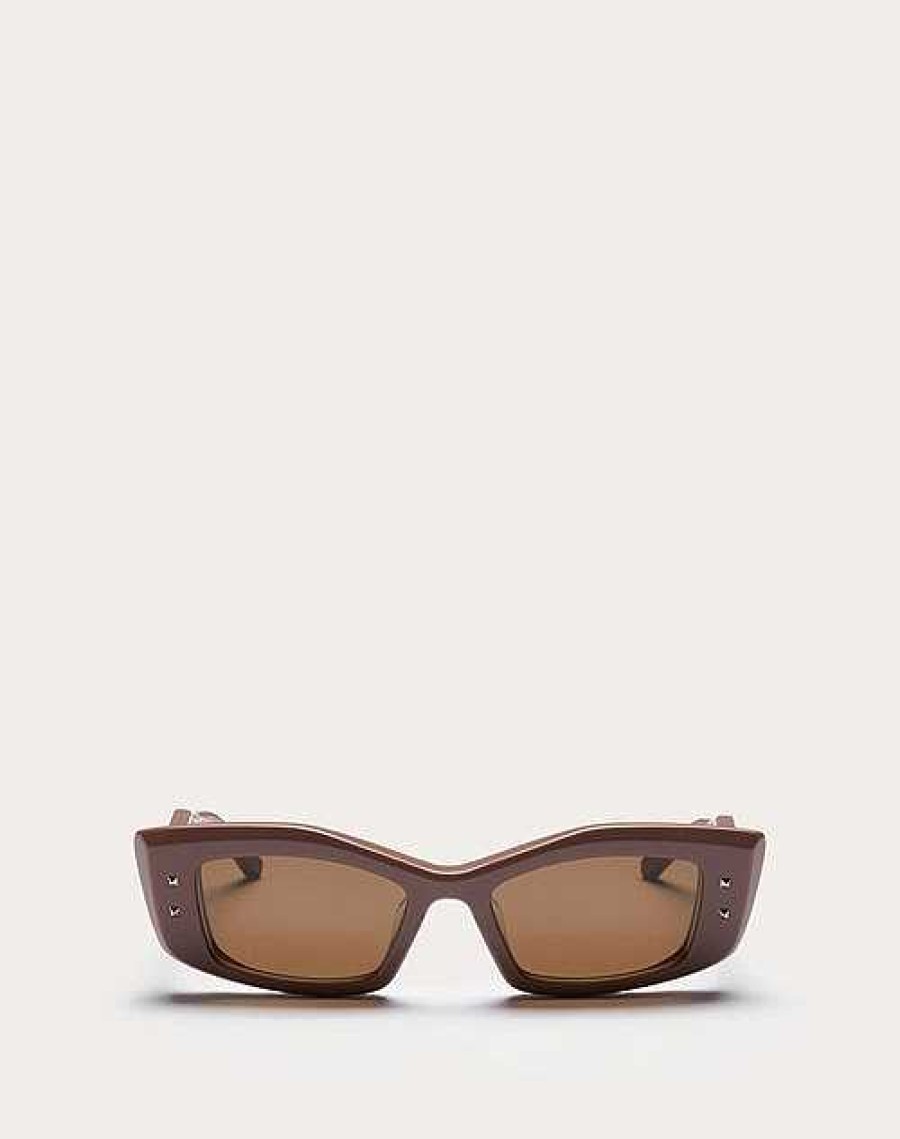 Valentino V -Rectangular Acetate Frame | Eyewear