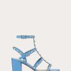 Valentino Rockstud Calfskin Ankle Strap Sandal 60 Mm | Sandals