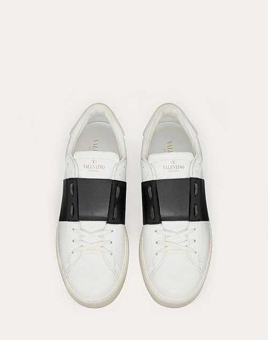 Valentino Calfskin Open Sneaker | Sneakers