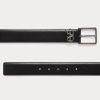 Valentino Mini Vlogo Signature Calfskin Belt 35Mm | Belts