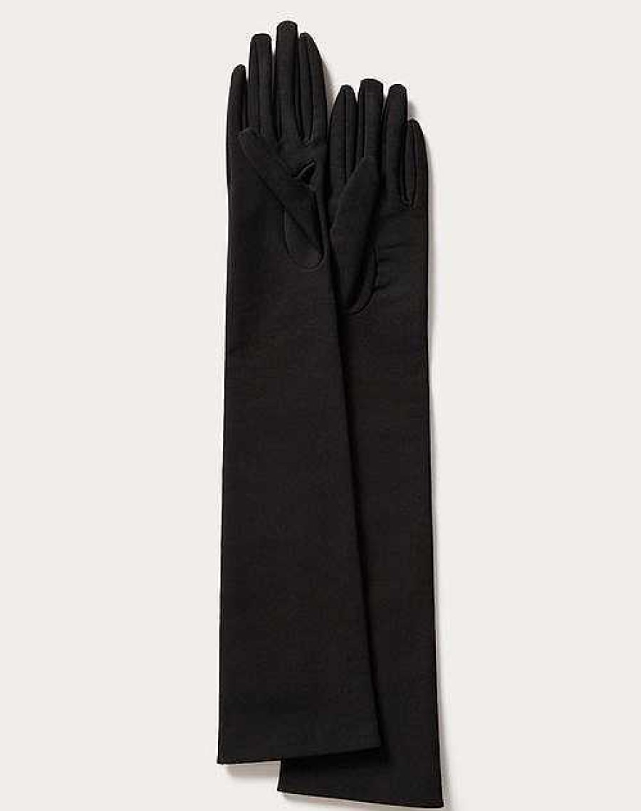 Valentino Vlogo Signature Jersey Gloves | Hats And Gloves