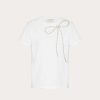 Valentino Embroidered Jersey T-Shirt | T-Shirts And Sweatshirts