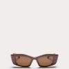 Valentino V -Rectangular Acetate Frame | Eyewear