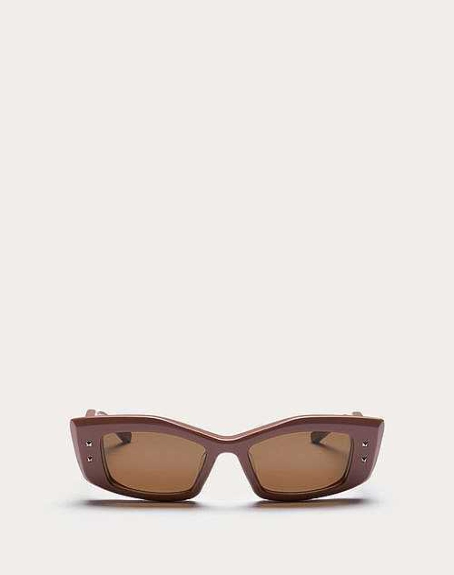 Valentino V -Rectangular Acetate Frame | Eyewear