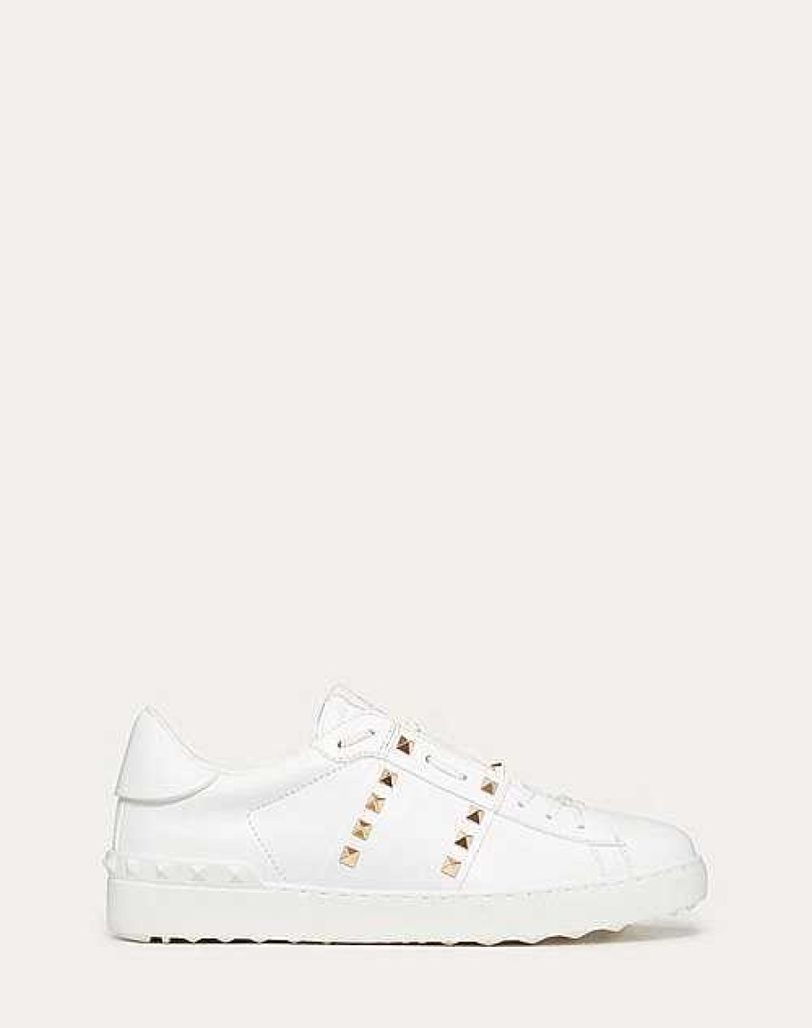 Valentino Calfskin Rockstud Untitled Sneaker | Sneakers