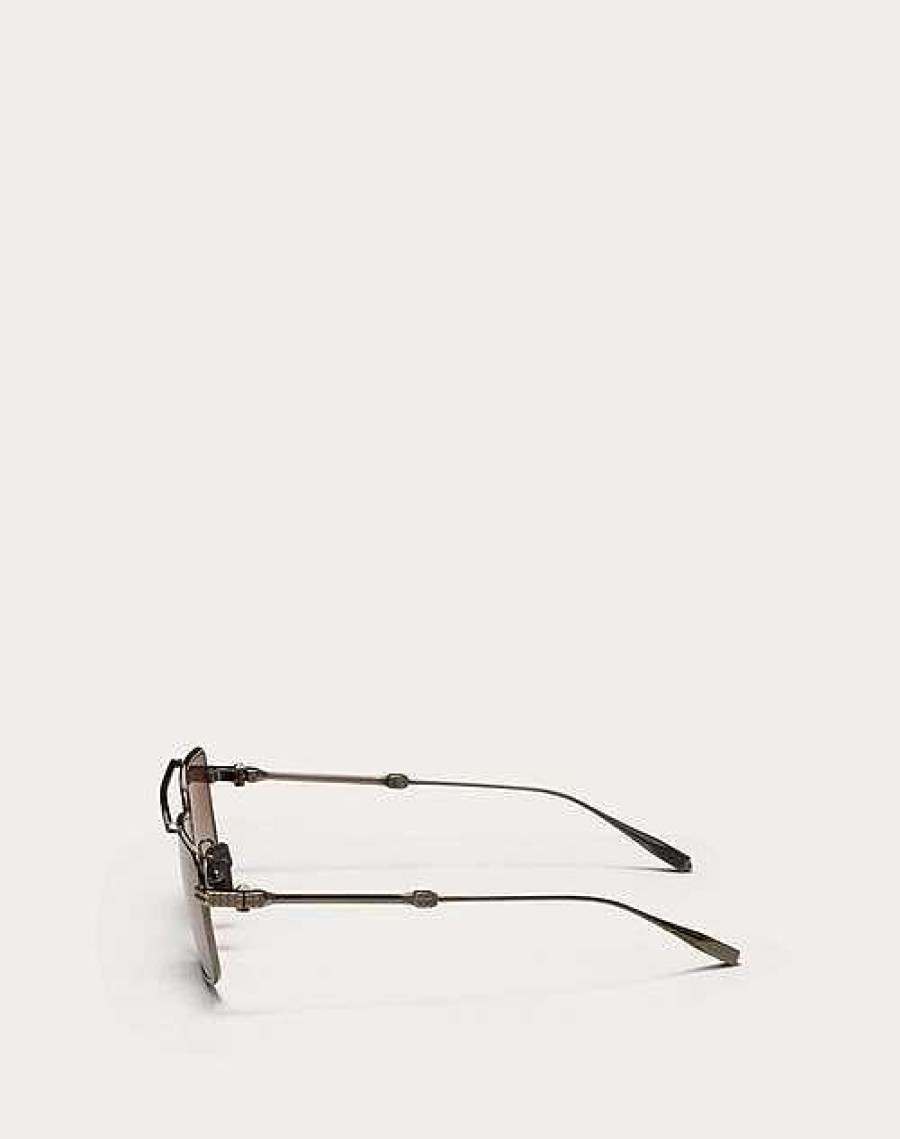 Valentino Vi - Rectangular Metal Frame | Eyewear