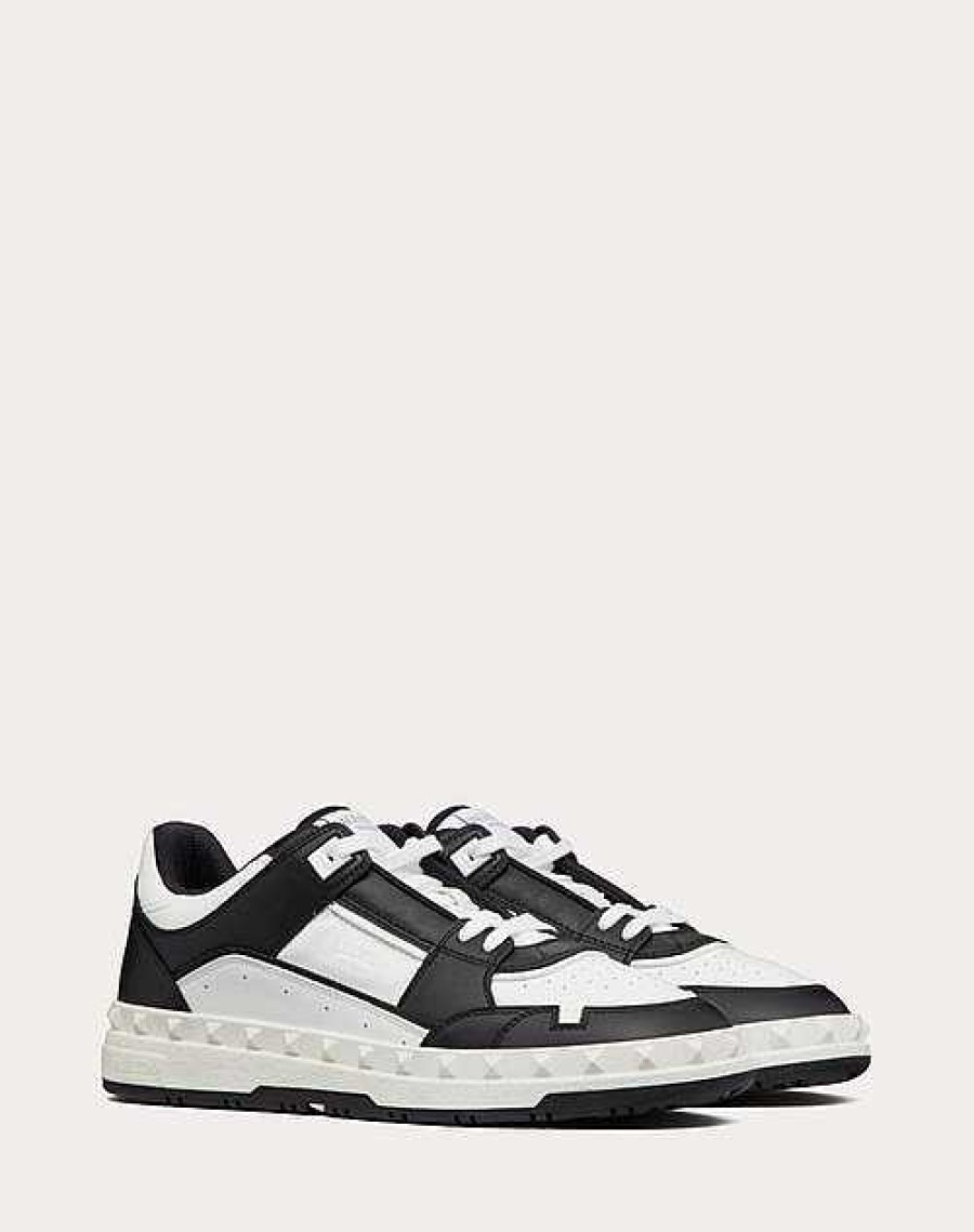 Valentino Freedots Low-Top Sneaker In Calfskin | Sneakers