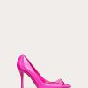 Valentino One Stud Patent Leather Pump With Matching Stud 100 Mm | Pumps