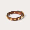 Valentino Rockstud Bracelet In Leather And Metal | Jewelry