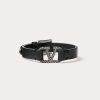 Valentino Valentino Garavani Vlogo Signature Leather And Crystal Bracelet | Jewelry