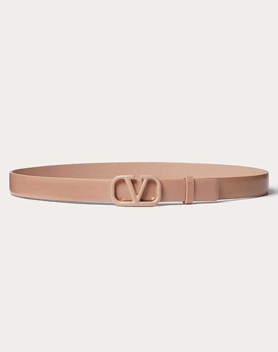 Valentino Vlogo Signature Belt In Shiny Calfskin 20Mm | Belts