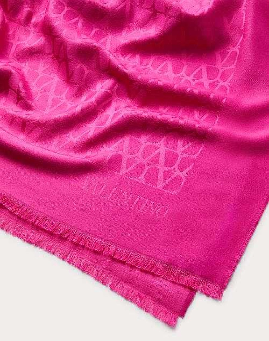 Valentino Toile Iconographe Stole In Silk And Wool | Soft Accessories