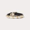 Valentino Rockstud Laminated Leather Bracelet | Jewelry