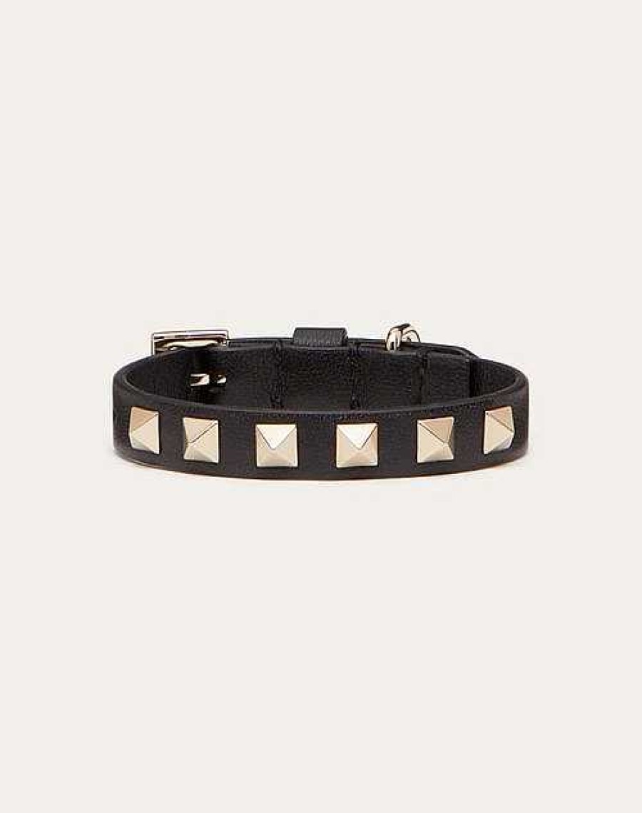 Valentino Valentino Garavani Rockstud Pet Collar 12 Mm | Valentino Pet Accessories