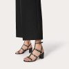 Valentino Rockstud Calfskin Ankle Strap Sandal 60 Mm | Sandals