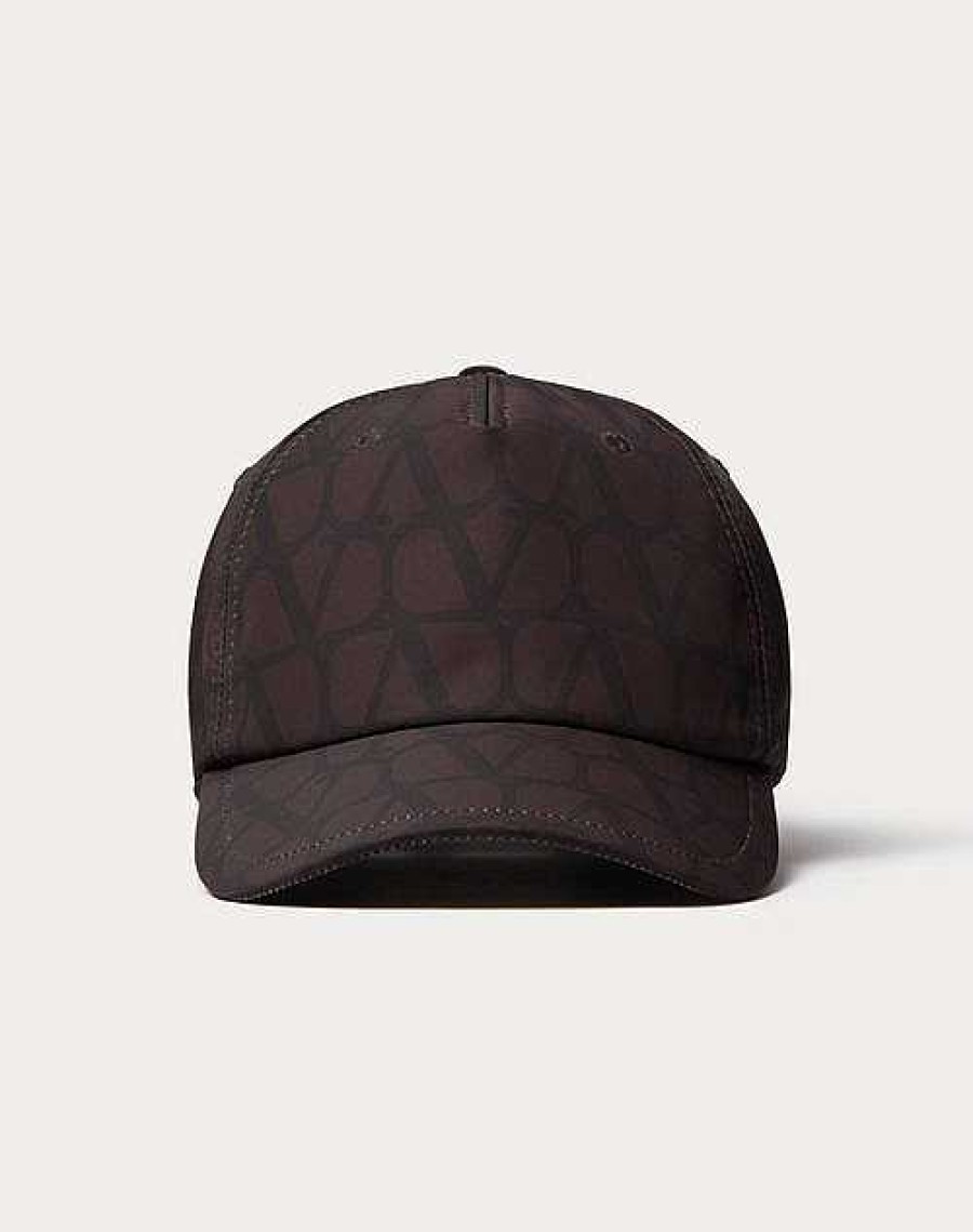 Valentino Toile Iconographe Baseball Cap In Nylon | Hats And Gloves