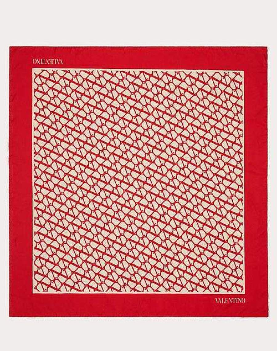 Valentino Toile Iconographe Silk Scarf 90X90 | Soft Accessories