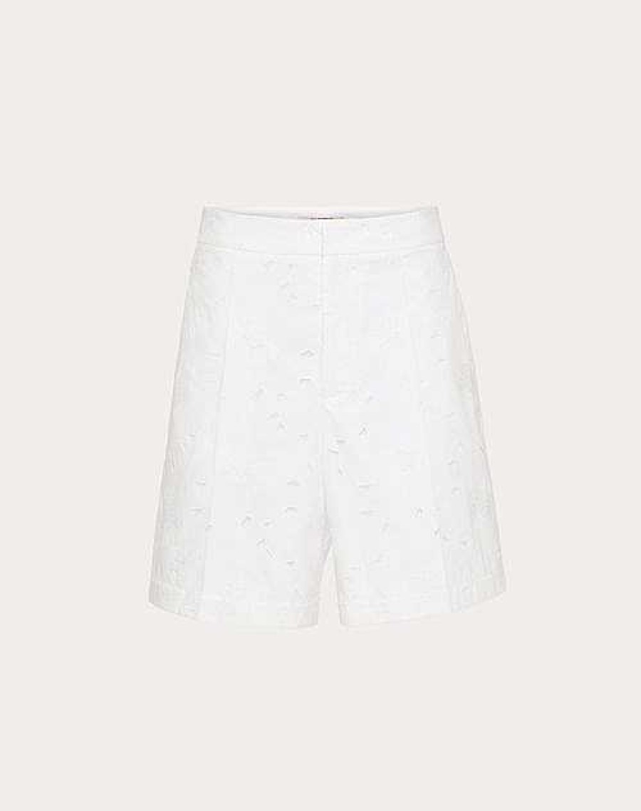 Valentino San Gallo Cotton Bermuda Shorts | Pants And Shorts