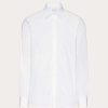 Valentino Heavy Cotton Poplin Long Sleeve Shirt | Shirts