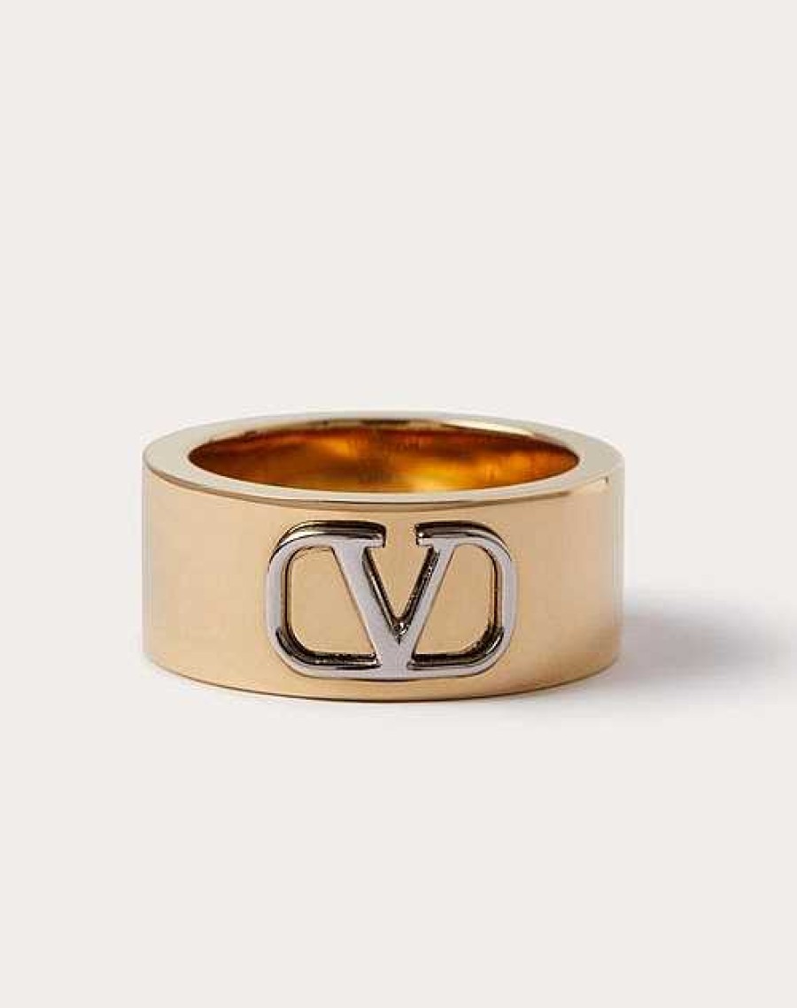 Valentino Vlogo Signature Metal Ring | Jewelry