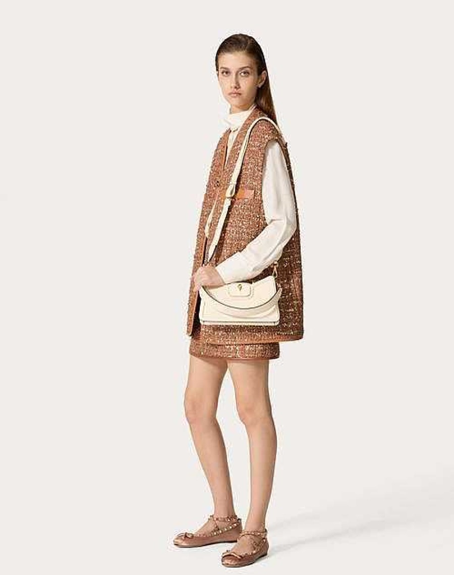 Valentino Glaze Tweed Light Miniskirt | Skirts