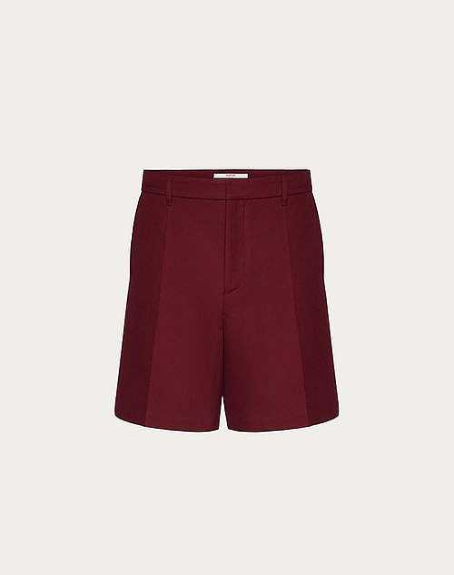 Valentino Double Lightweight Cotton Bermuda Shorts | Pants And Shorts