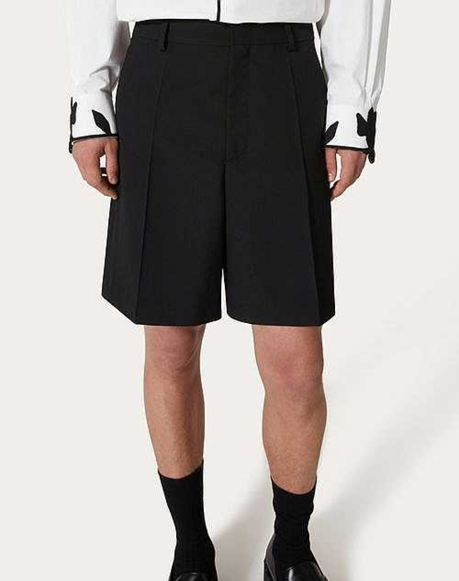 Valentino Wool Bermuda Shorts | Pants And Shorts