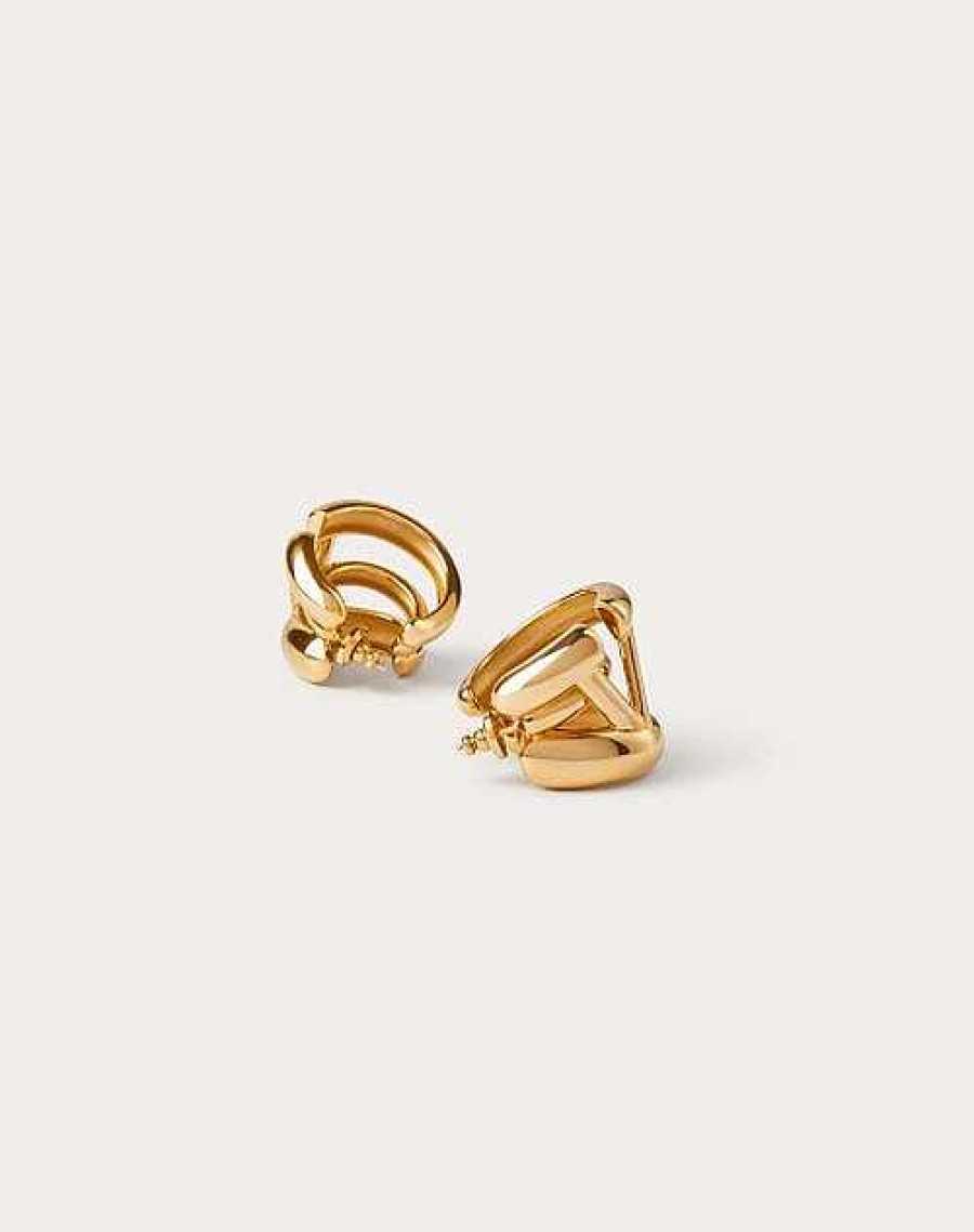 Valentino Vlogo Signature Metal Earrings | Jewelry