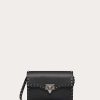 Valentino Small Rockstud Grainy Calfskin Crossbody Bag | Shoulder Bags