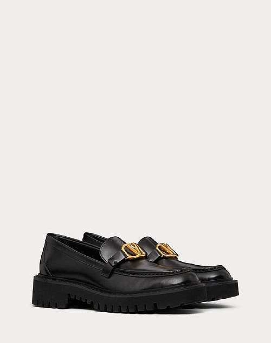 Valentino Vlogo Signature Calfskin Loafer | Loafers And Oxfords