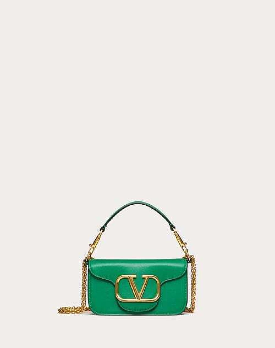 Valentino Valentino Garavani Loco Small Shoulder Bag In Calfskin | Shoulder Bags