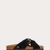 Valentino Slide Fussfriend Velvet Sandal 30Mm | Slides And Thongs