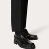 Valentino Derby Rockstud M-Way In Calfskin | Lace-Ups And Loafers