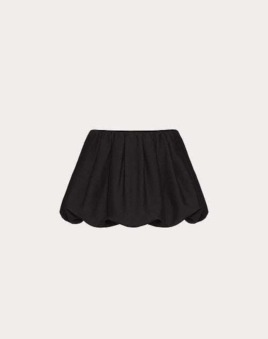 Valentino Crepe Couture Mini Skirt | Skirts