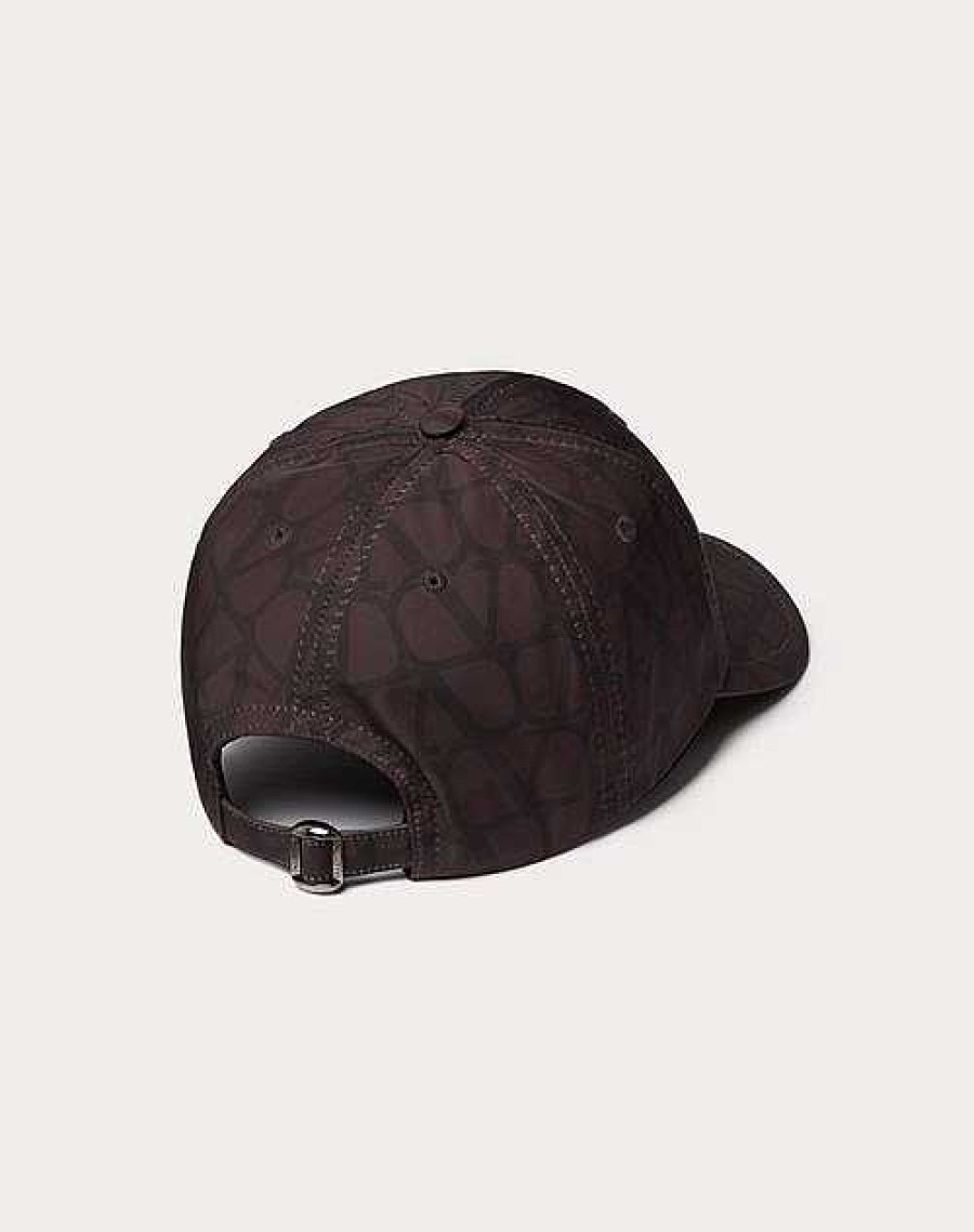 Valentino Toile Iconographe Baseball Cap In Nylon | Hats And Gloves