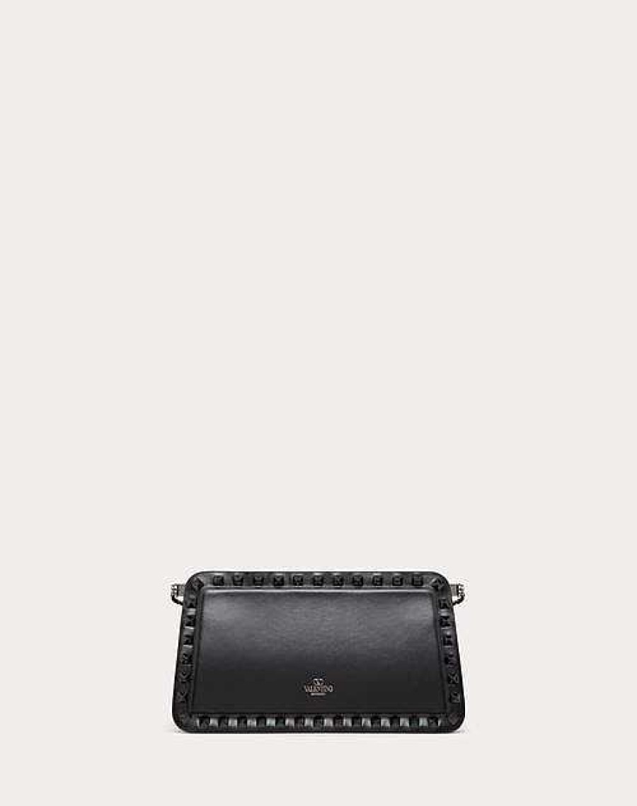 Valentino Rockstud Calfskin Clutch | Mini Bags