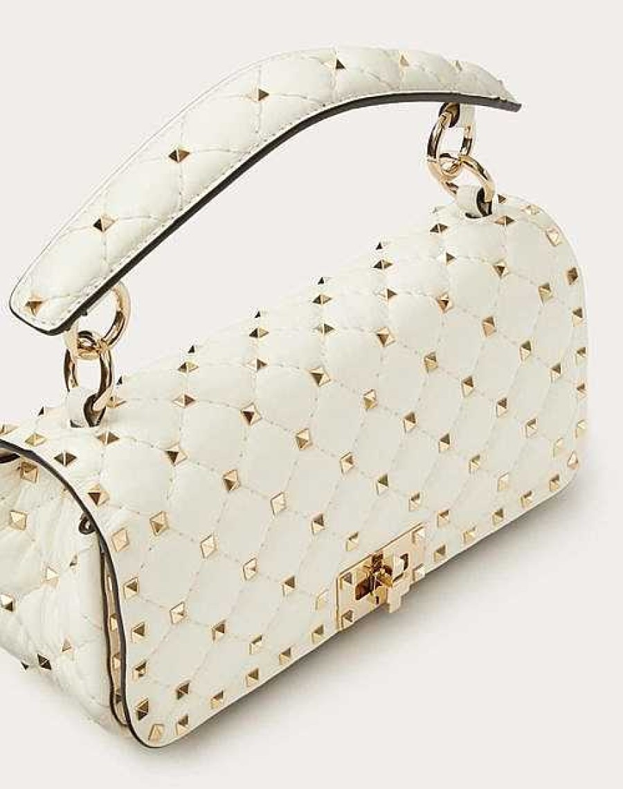 Valentino Rockstud Spike Calfskin Shoulder Bag | Shoulder Bags