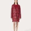 Valentino Embroidered Atlas Nappa Coat | Coats And Outerwear