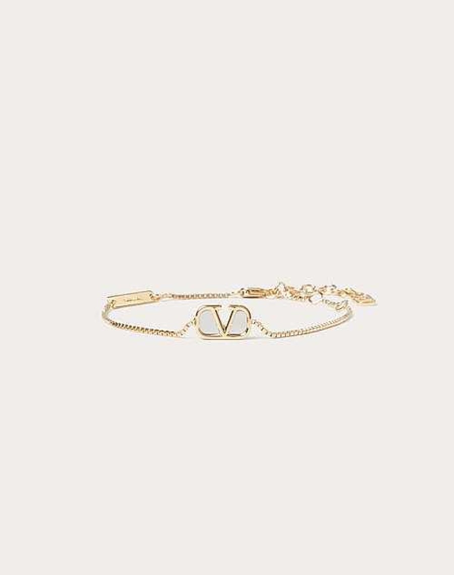 Valentino Vlogo Signature Metal Bracelet | Jewelry