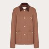 Valentino Couture Canvas Caban | Jackets And Blazers