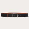 Valentino Rockstud Reversible Belt In Grainy Calfskin 35 Mm | Belts