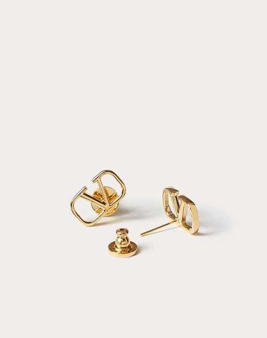 Valentino Vlogo Signature Metal Earrings | Jewelry