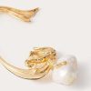 Valentino Metamorphos Siren Metal And Pearl Single Earcuff | Jewelry