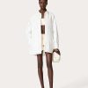 Valentino Light Double Splittable Gabardine Jacket | Jackets And Blazers