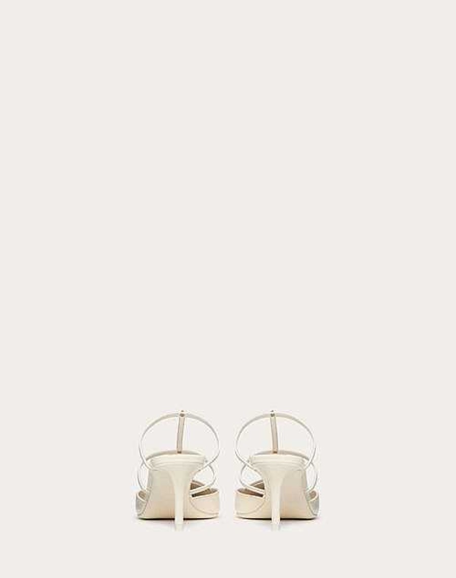 Valentino Rockstud Wispy Calfskin Mule 60Mm | Pumps