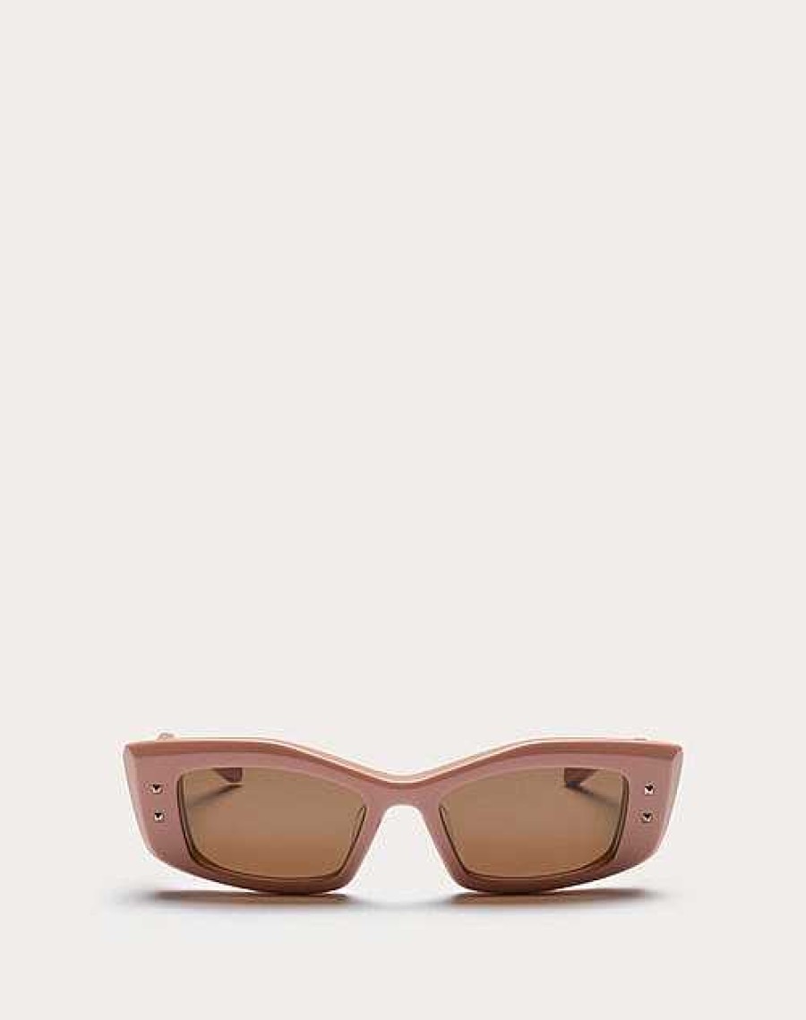 Valentino V -Rectangular Acetate Frame | Eyewear