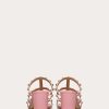 Valentino Rockstud Calfskin Leather Slide Sandal 60 Mm | Sandals