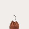 Valentino Rockstud Grainy Calfskin Bucket Bag | Shoulder Bags