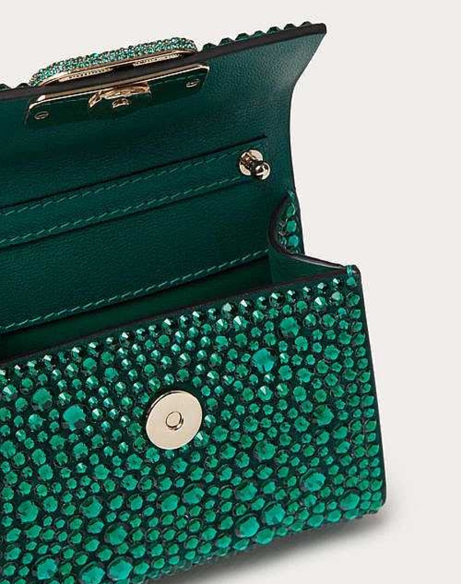 Valentino Vsling Micro Handbag With Sparkling Embroidery | Shoulder Bags