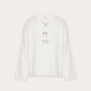 Valentino Embroidered Wool Sweater | Knitwear